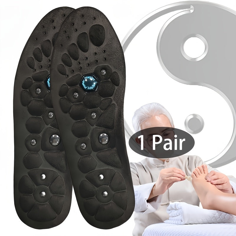 Magnetic Acupoint Massage Insole - EVA Arch Support Breathable