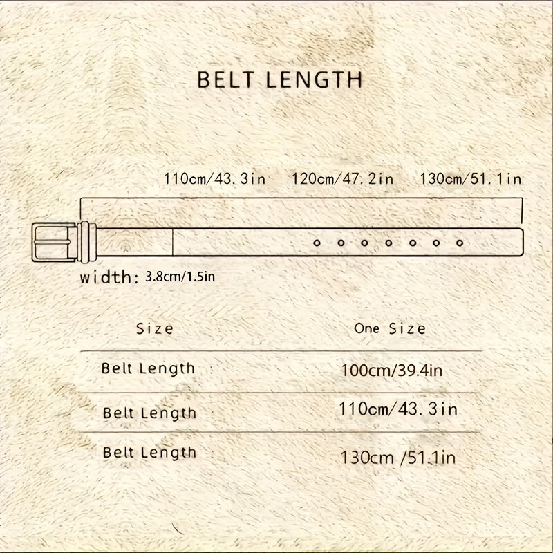 Handmade Top-Grain Leather Belt - Unisex