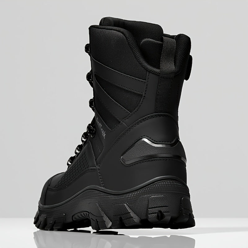 Men's Combat Boots - Wear-Resistant Hiking Thick-Sole