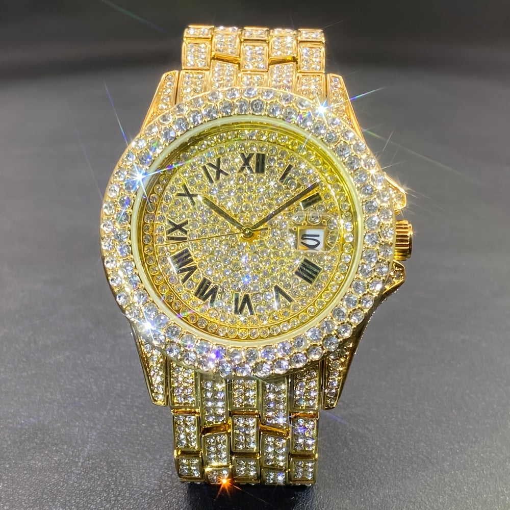 MISSFOX Rhinestone Quartz Watch - Sparkling Ice Watch