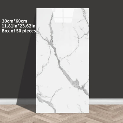 3D Marble Self-Adhesive Wall Tiles — 20/30/50 pcs