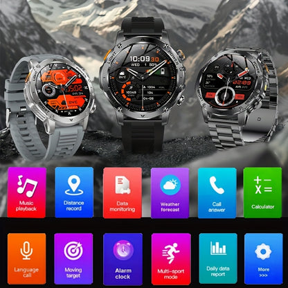 TKTKYY Smart Men's Watch AK87 - 4.32cm Touch 1000mAh IPX8
