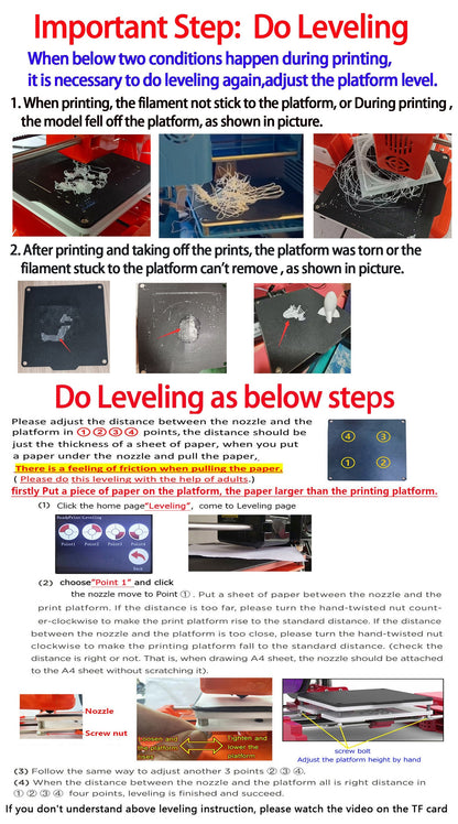 EasyThreed K6 3D Printer - Touch Screen Low Noise