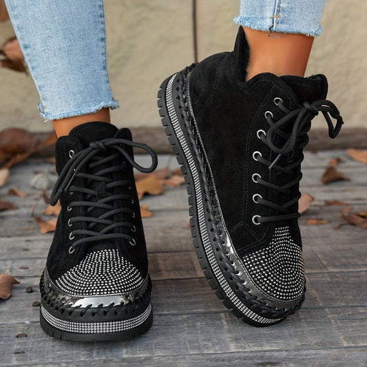 Women's Rhinestone Boots