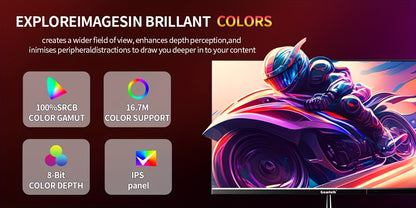 Gawfolk 24.5" Gaming Monitor - 200Hz Full HD IPS Flat Panel