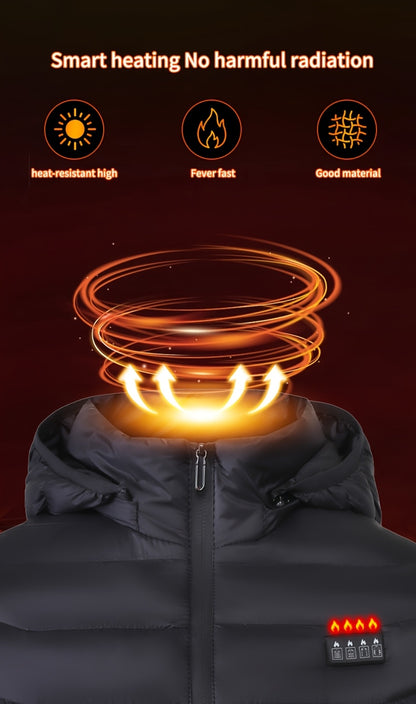 Heated Jacket - 3 Heat Settings 21 Heating Zones