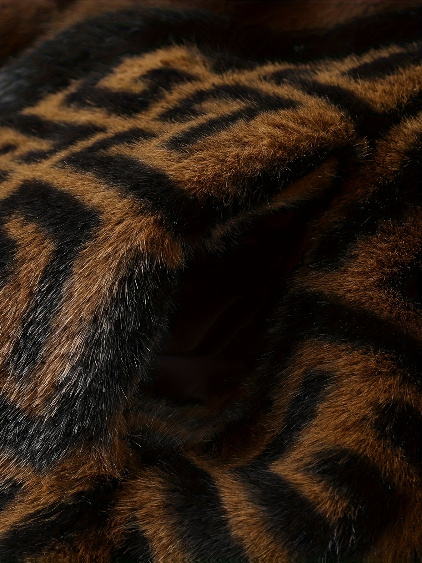 NOIR COUTURE “VANTAGE” Monogram Fleece Jacket