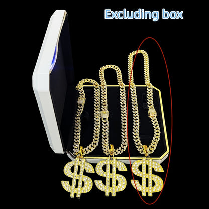 Men's Heavy-Duty Dollar Sign Necklace