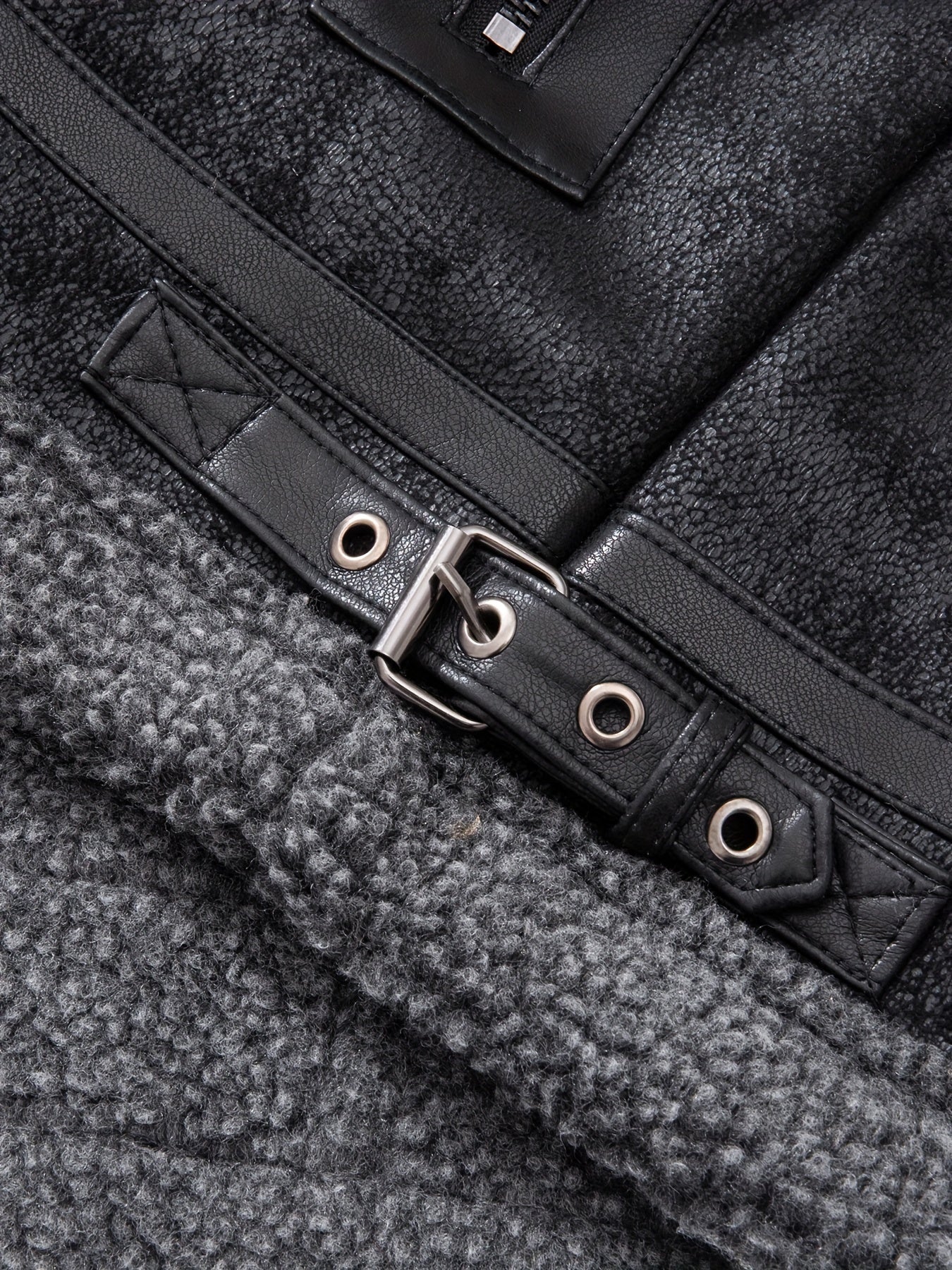 Men's Autumn-Winter Thickened Fleece-Lined Bomber Jacket