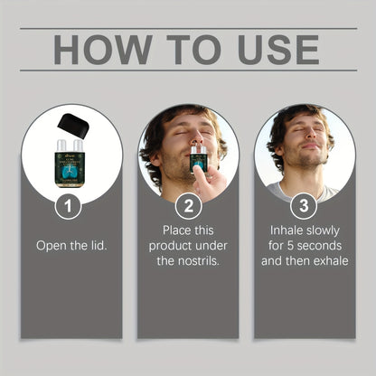 Car Nasal Inhaler - Herbal Extracts for Refreshment & Relaxation