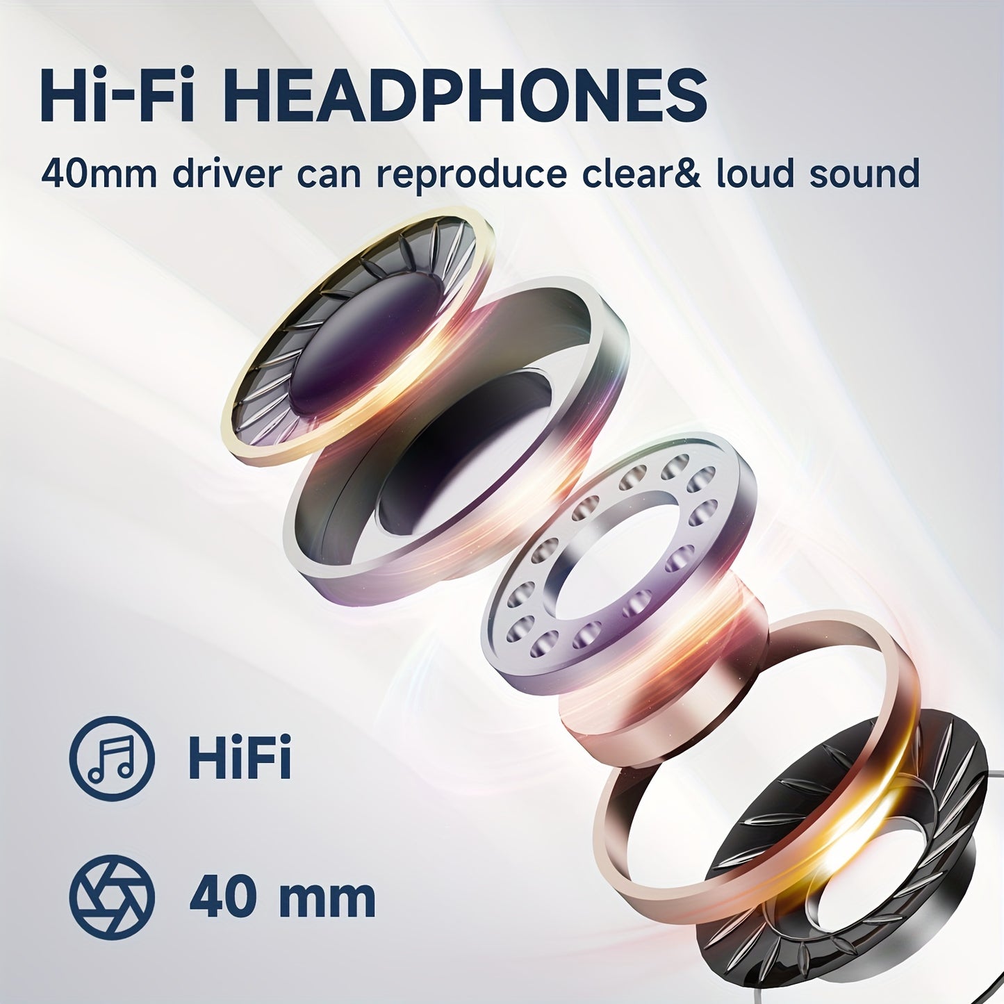 Oneodio A71D Wired Gaming Headset - Detachable Mic & Surround Sound