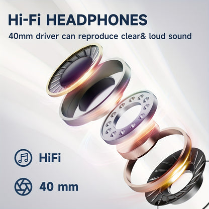 Oneodio A71D Wired Gaming Headset - Detachable Mic & Surround Sound