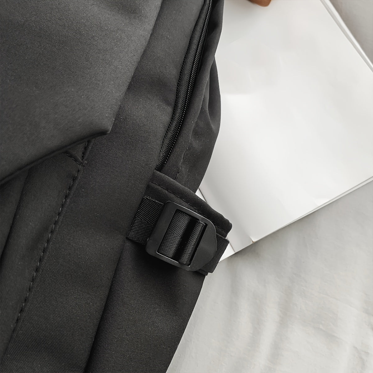 Black Backpack - Foldable Travel Bag