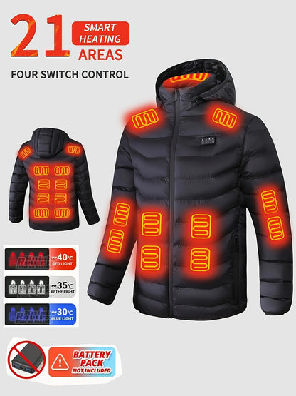 Heated Jacket - 3 Heat Settings 21 Heating Zones