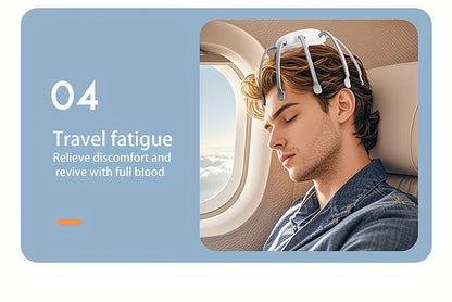 OctoRelax™ Electric Scalp Massager for Deep Stress Relief