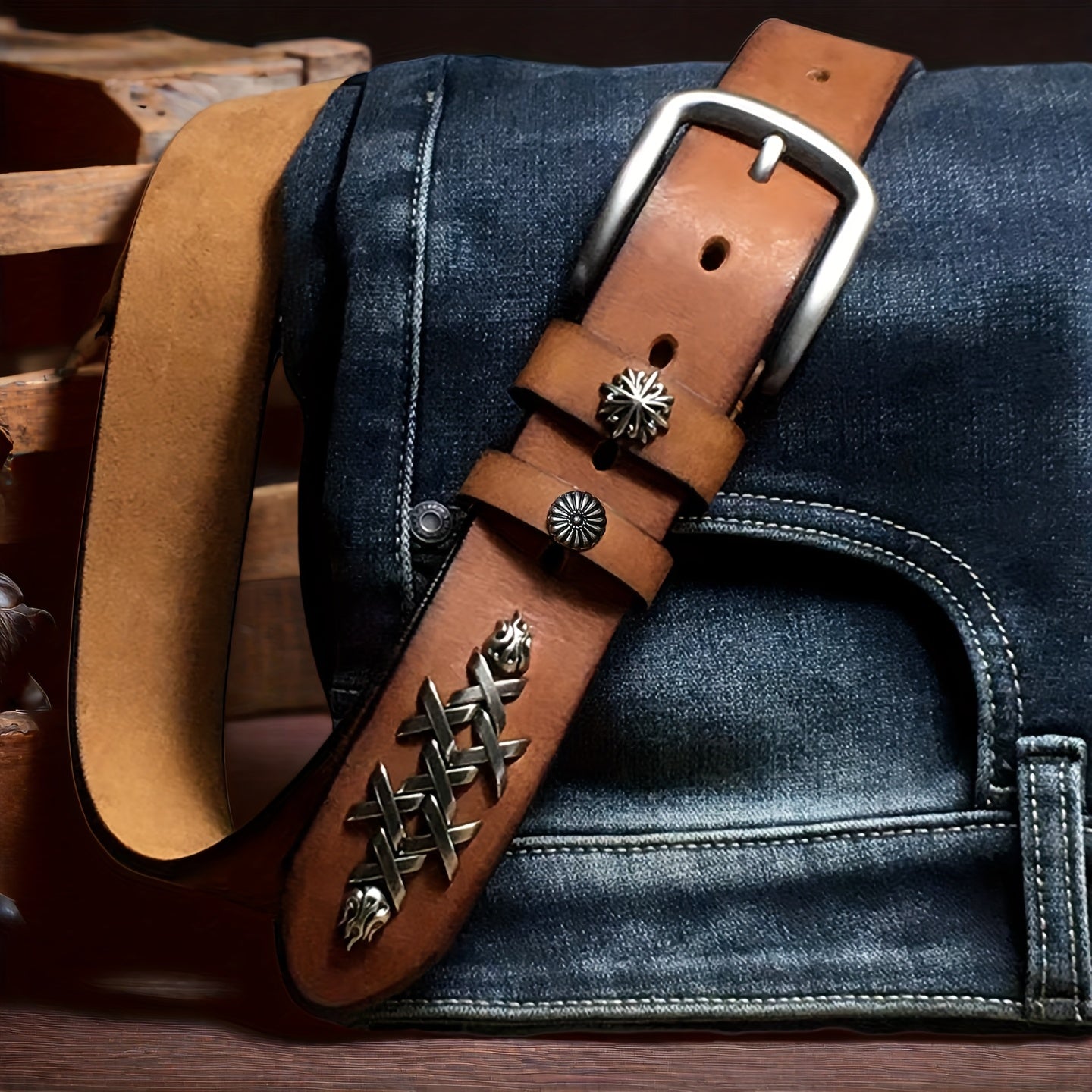 Handmade Top-Grain Leather Belt - Unisex