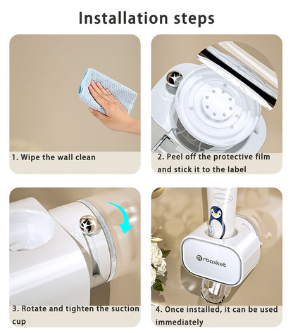 Automatic Wall-Mounted Toothpaste Dispenser