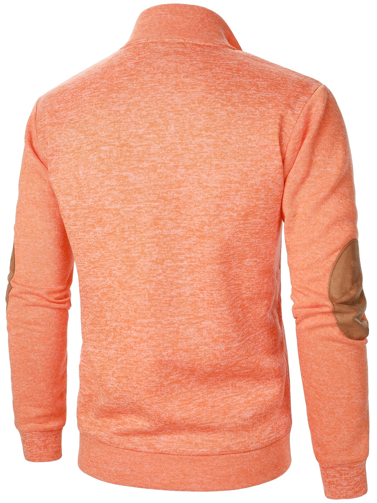 Men's Stand-Collar Casual Sweatshirt - Autumn Winter Long Sleeve