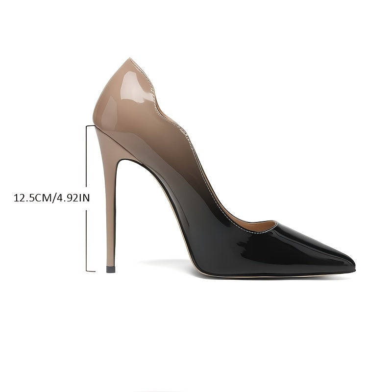 VOABOASY Women's Pointed-Toe Stiletto High Heels