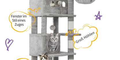 HZUANERI 170cm Large Cat Tree