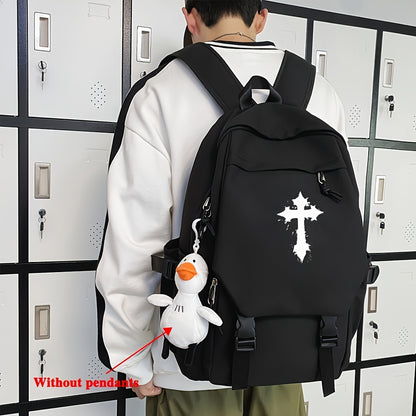 Black Backpack - Foldable Travel Bag