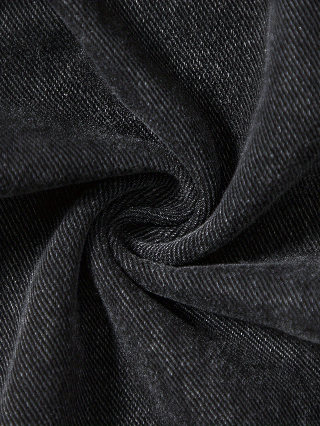 Men'S Streetwear Denim Wide-Leg Pants - Distressed, Loose Fit, Black, Casual Style, All-Season Wear, Non-Stretch Fabric, Perfect for Weekend Outings, Streetwear Fashion | Distressed Denim | Nonstretch Fabric