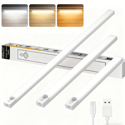 NBBUFF Motion Sensor LED Light - 3 Temps Infinite Dimming USB