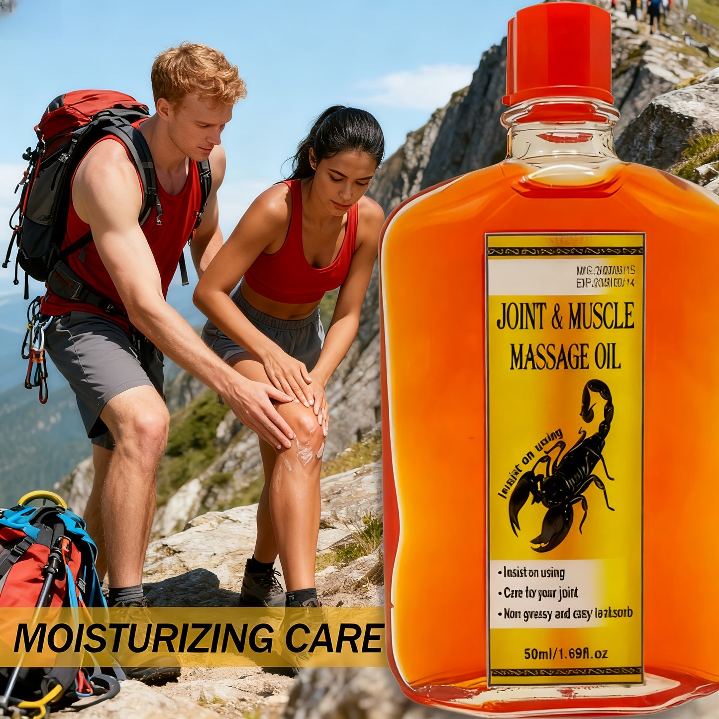 50ml Natural Muscle Massage Oil