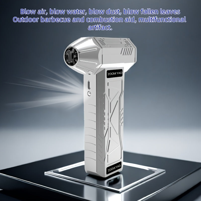 TurboBlast Pro – High-Speed Handheld Dust Blower (USB, 2000mAh)