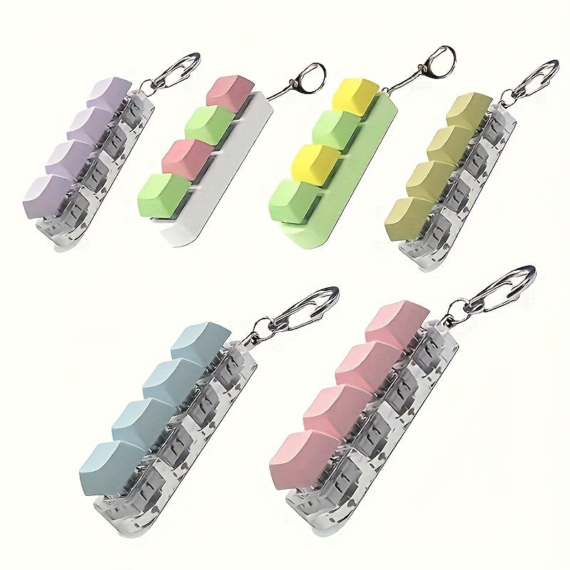 Keycap Keychain - Mechanical Keyboard Style