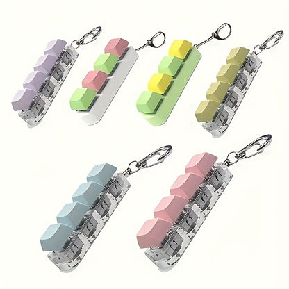 Keycap Keychain - Mechanical Keyboard Style