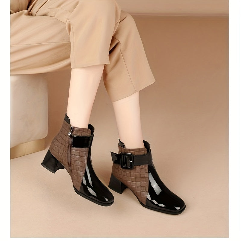 Women's Chunky Heel Ankle Boots