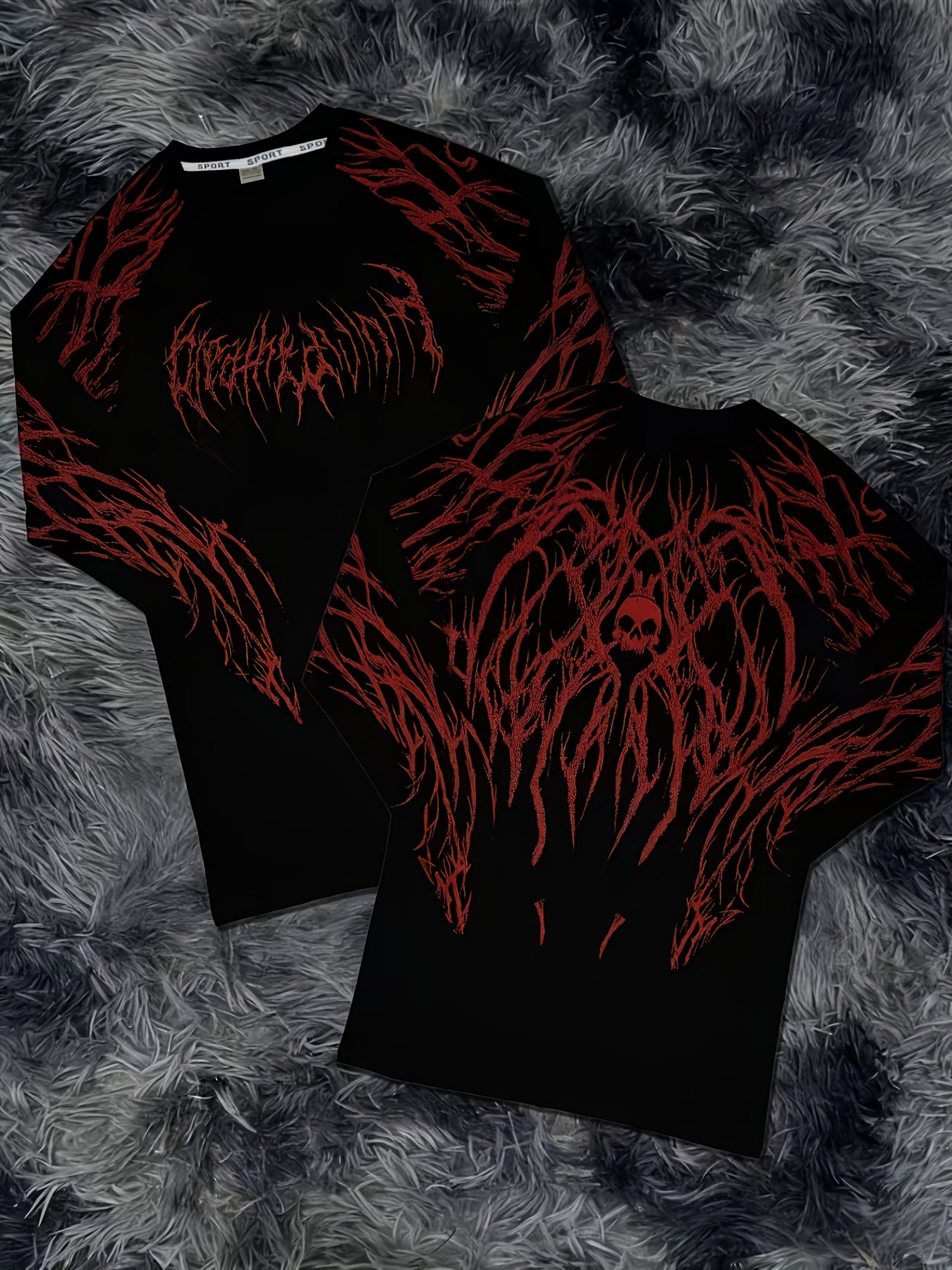 Men's Compression Long Sleeve Fitness Shirt - Muscle Fit