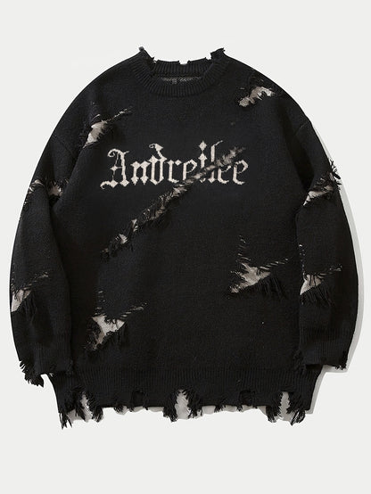 Men's Oversized Knit Sweater