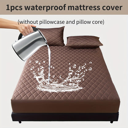 Waterproof Mattress Protector - Breathable Dustproof Fitted Sheet
