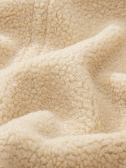 Men's Autumn-Winter Thickened Fleece-Lined Bomber Jacket