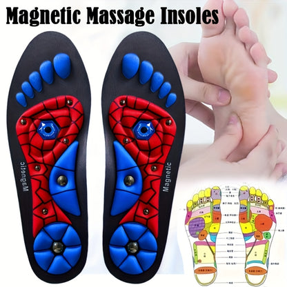 Magnetic Acupoint Massage Insole - EVA Arch Support Breathable