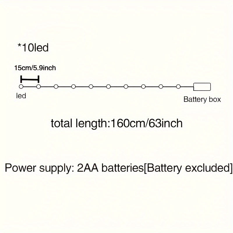 Gleaming LED Christmas String Lights – Santa, Snowman & More