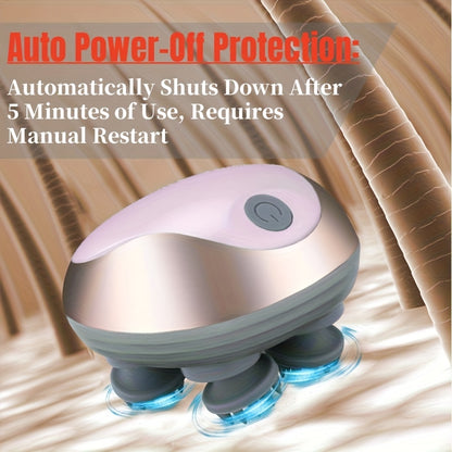 Electric Head Massager – Handheld Portable Scalp & Body Relaxation