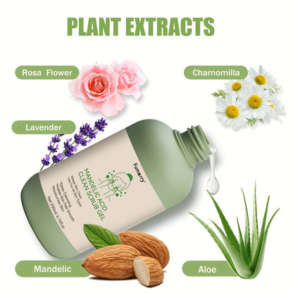 Fumorry 1-Pack AHA Exfoliating Gel - Aloe Rose Chamomile Unisex