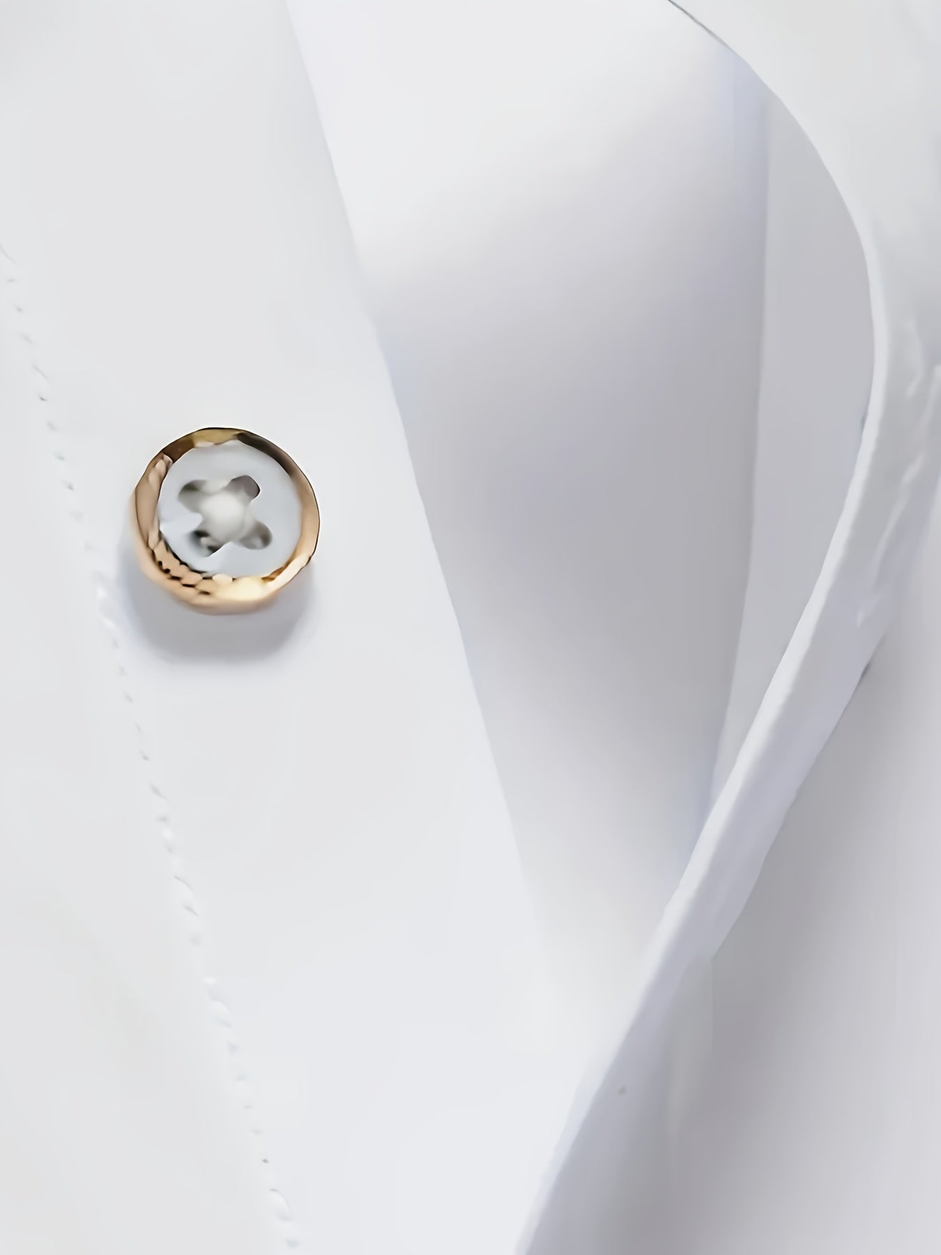 1+1 Men's Double Lapel Long Sleeve Shirt - Fashion Business Casual