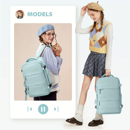 Lightweight Travel Backpack 40x30x20cm - Airline Approved Carry-On