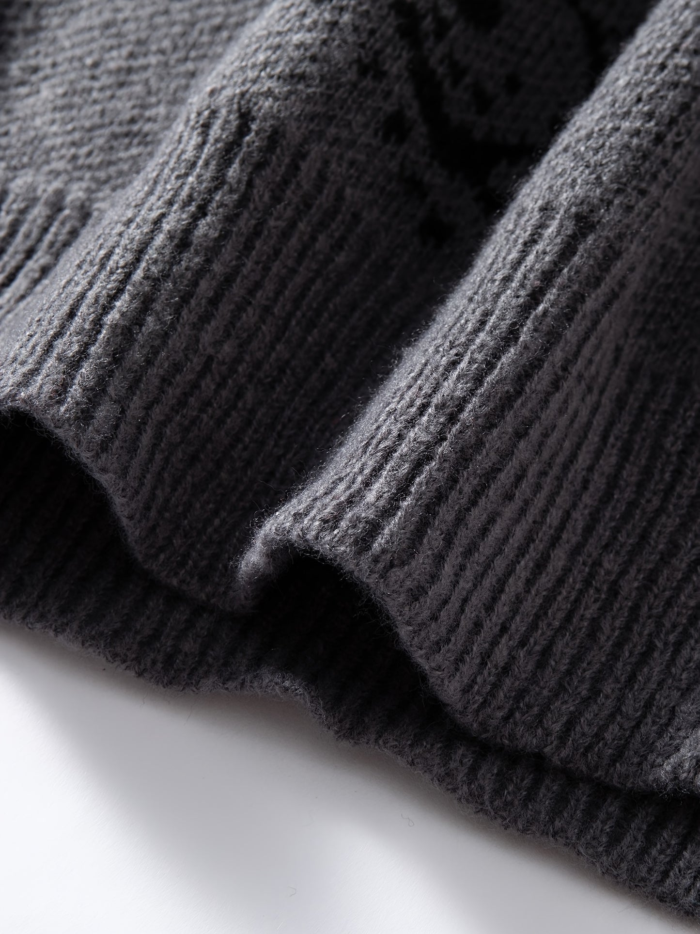 Men's Casual Streetwear Geometric Eye Pattern Knit Sweater