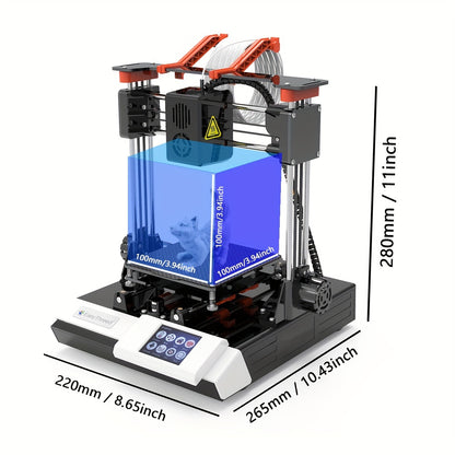 EasyThreed K6 3D Printer - Touch Screen Low Noise