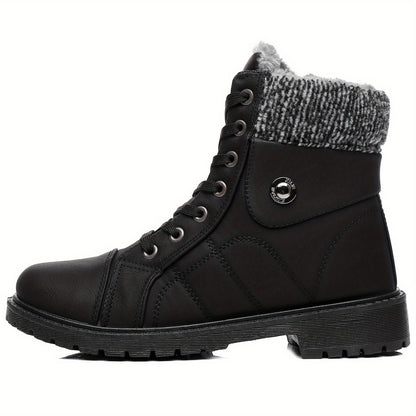 Women's Winter Boots - Side Zipper Plush