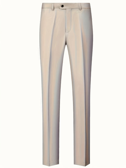 Men's 3pcs Suit Set - Blazer Vest Pants Elegant