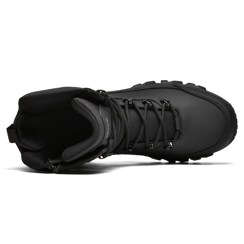 Men's Combat Boots - Wear-Resistant Hiking Thick-Sole