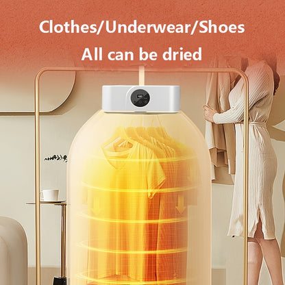 Upgraded Portable Plug-in Dryer - Timed Mini Compact with Bag