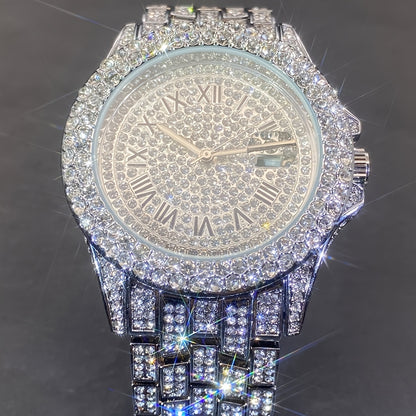 MISSFOX Rhinestone Quartz Watch - Sparkling Ice Watch