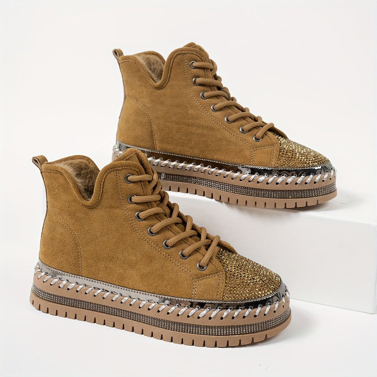 Women's Rhinestone Boots